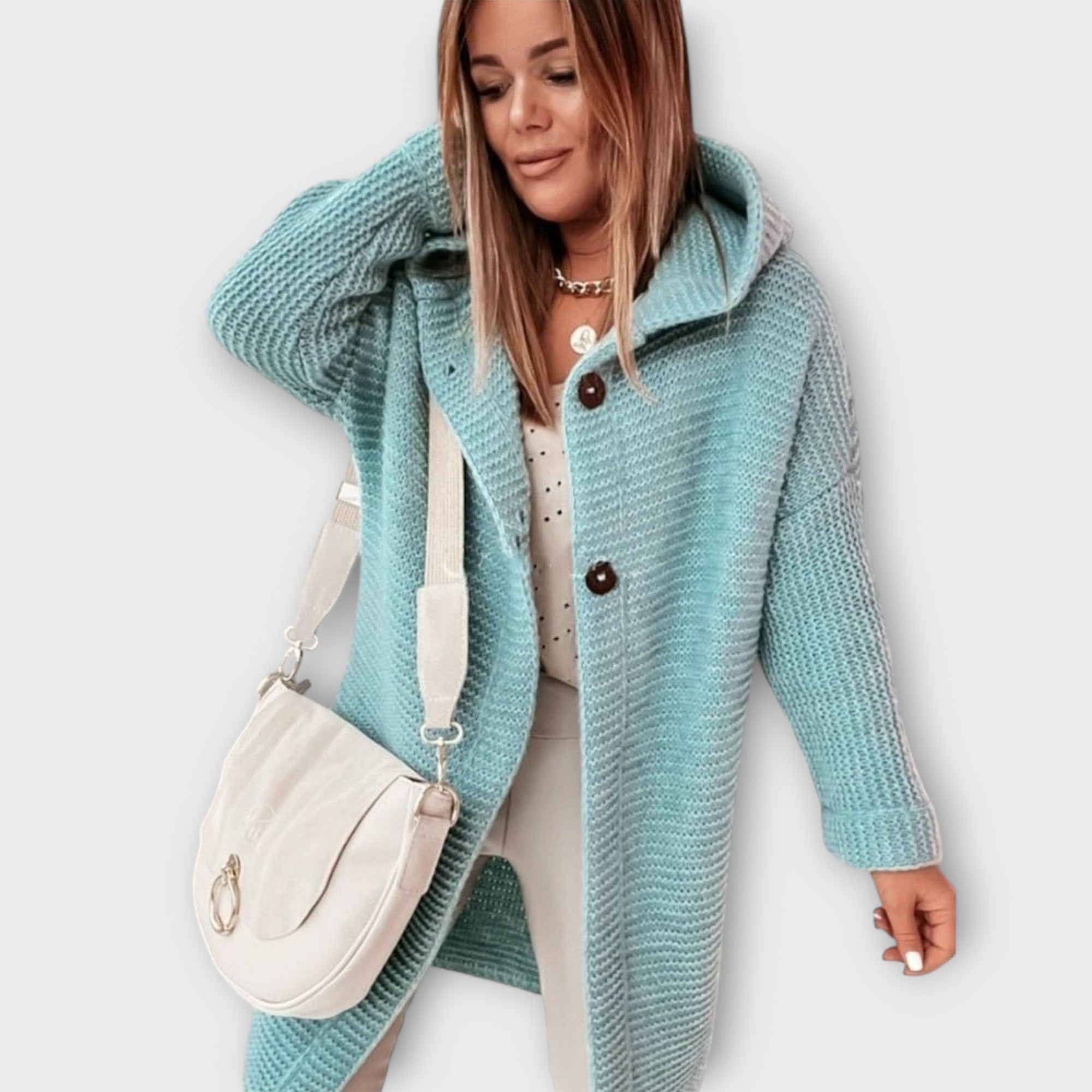 Famoso – Stilfuld strikcardigan